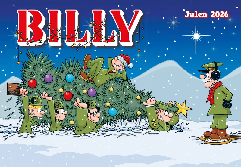 Omslaget til Billy - julen 2026