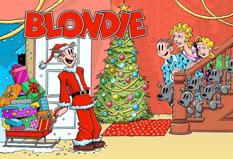 Omslaget til Blondie - julen 2025