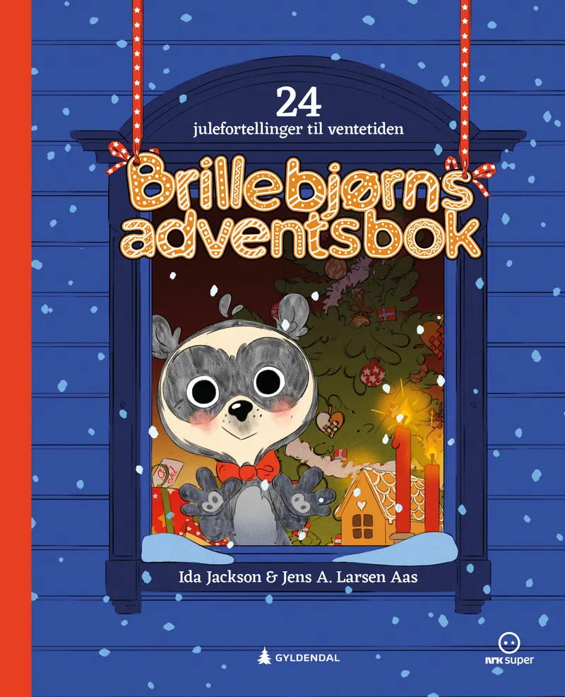 Omslaget til Brillebjørns adventsbok