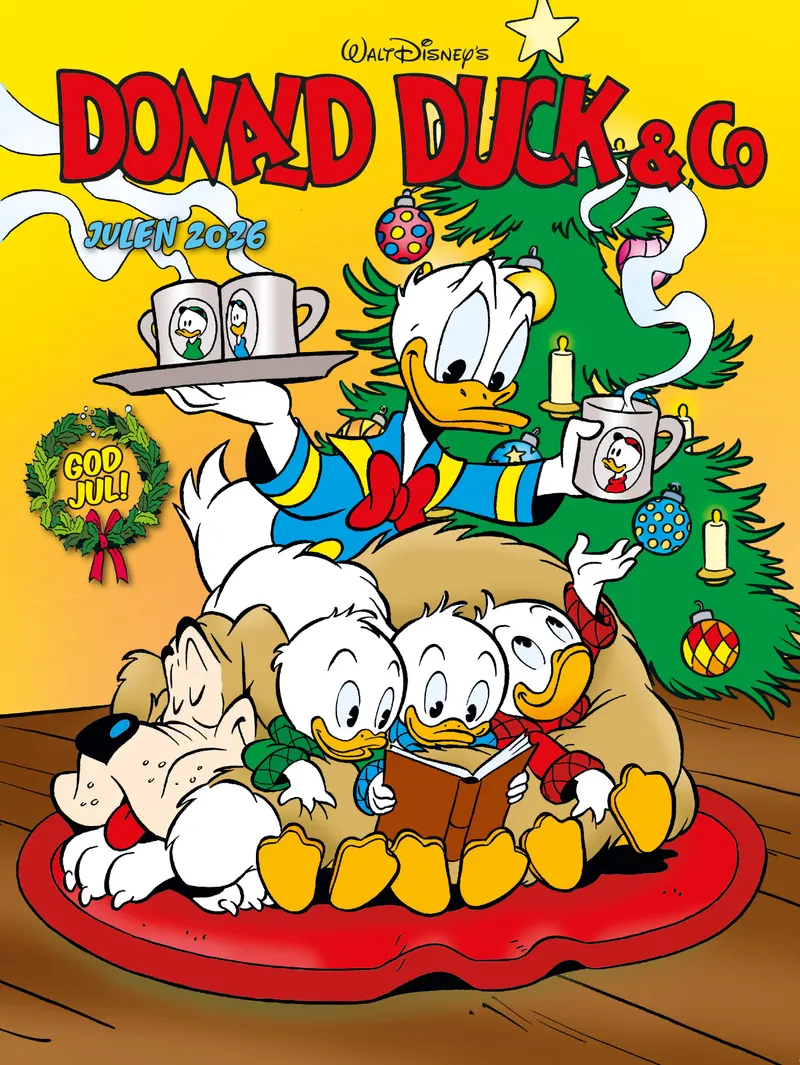 Omslaget til Donald Duck & Co julehefte 2026