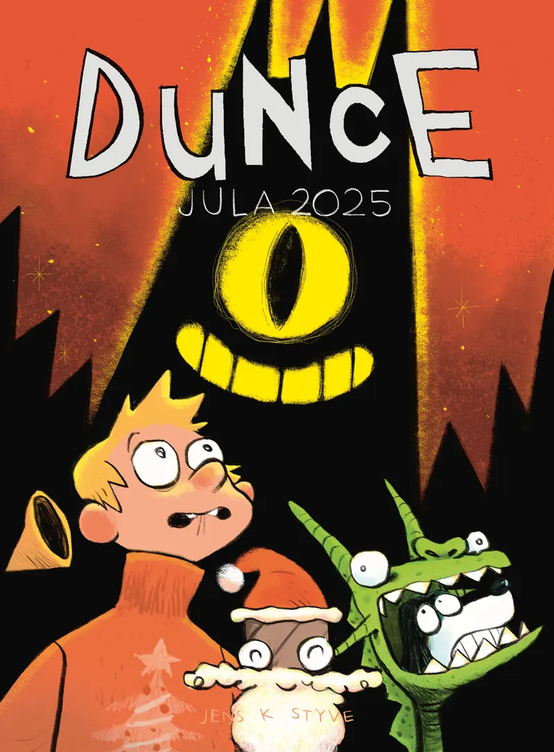 Omslaget til Dunce - jula 2025