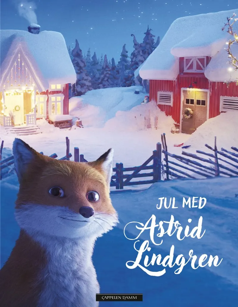 Omslaget til Jul med Astrid Lindgren