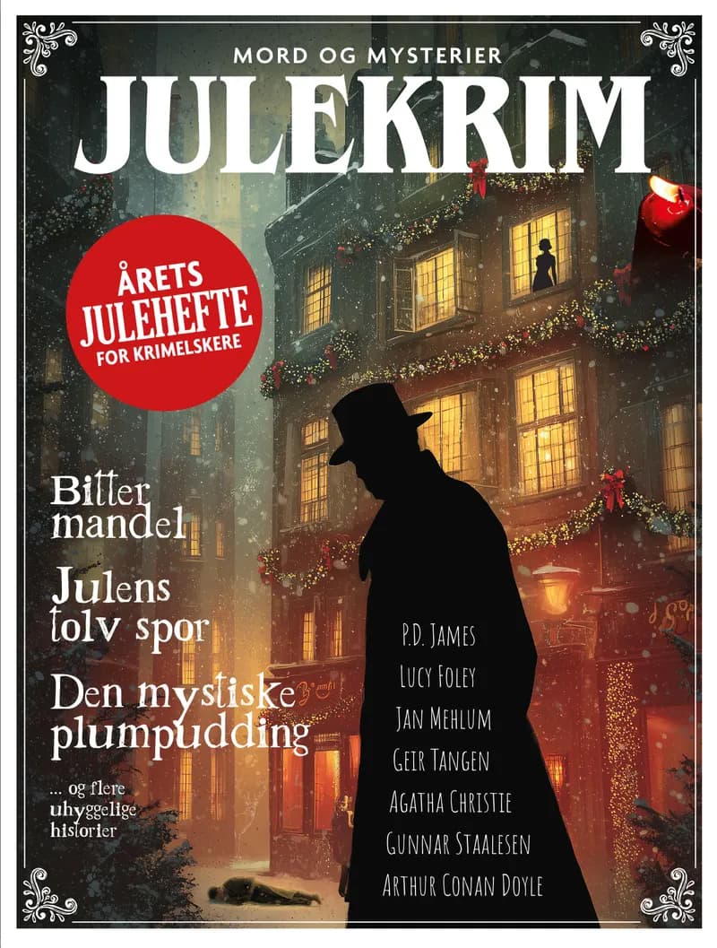Omslaget til Julekrim — mord og mysterier