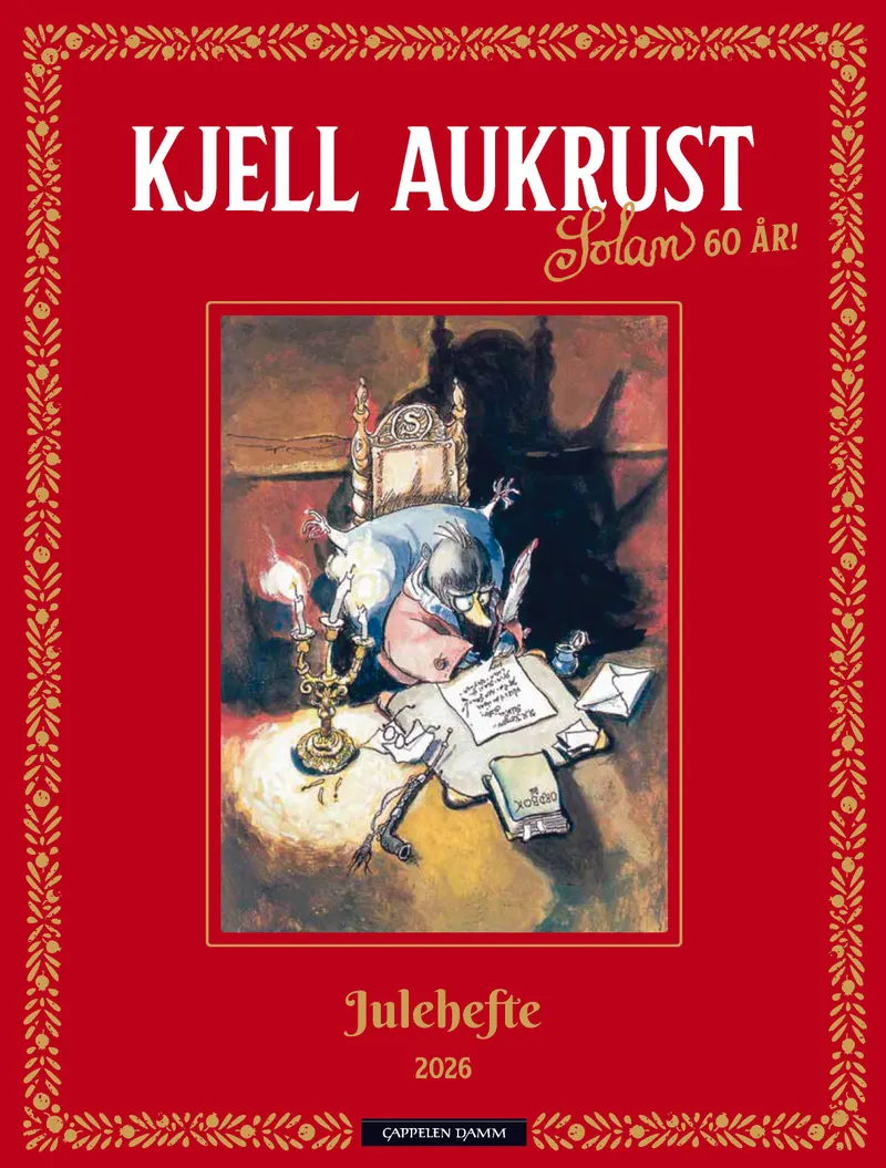 Omslaget til Kjell Aukrust julehefte 2026