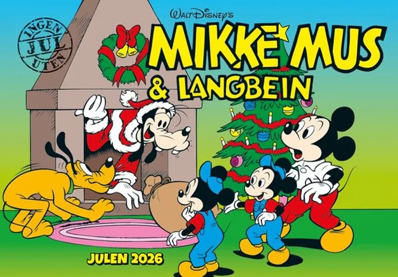 Omslaget til Mikke & Langbein julehefte 2026