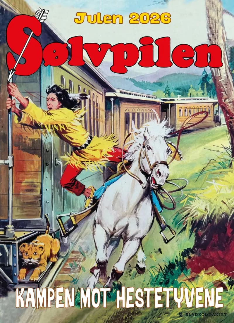 Omslaget til Sølvpilens jul 2026